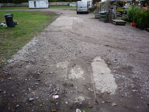 Feldbahngleis in Hinterweidenthal