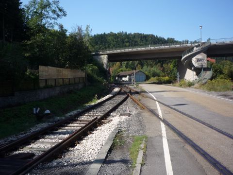 Anschluss an die Staatsbahn