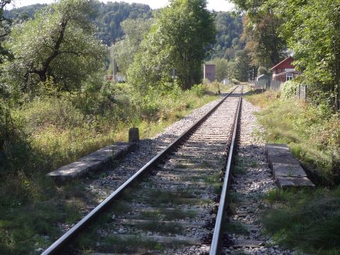 Br�cke �ber einen Seitenkanal der Eyach