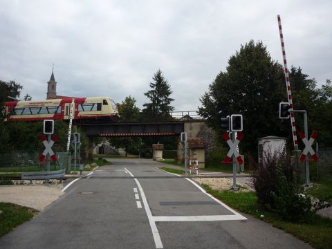 Brcke ber den Sankt-Luzen-Weg