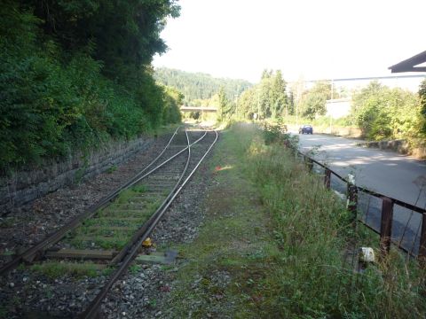 Umsetzgleise am Landesbahnhof