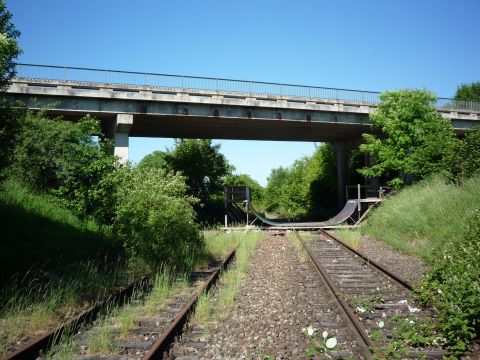 Brücke der Straße von Ensingen nach Kleinglattbach