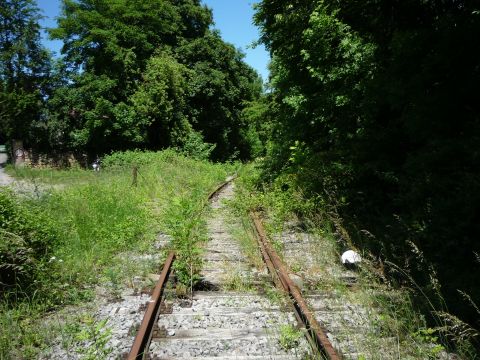 Abzweig zum Industriegebiet Nord