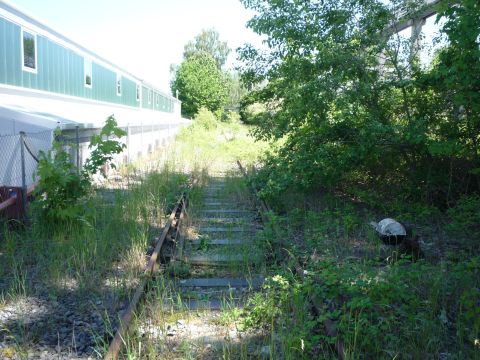 Weiche im Industriegebiet Nord