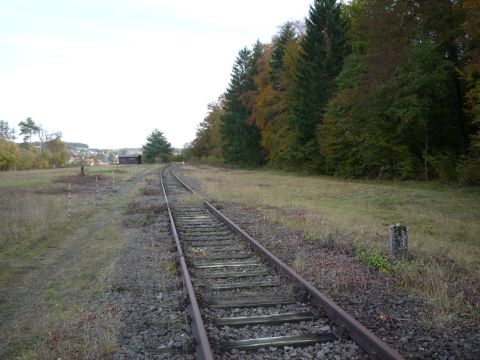 Zwischen Schafhausen und der Br�cke �ber die L 1189