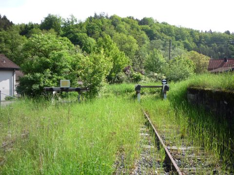 Gleisende Untergr�ningen