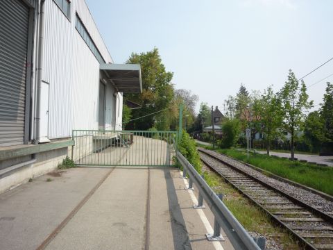 Einfahrt Firma Sorex