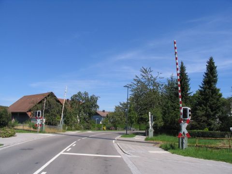 Bahn�bergang Ettringen