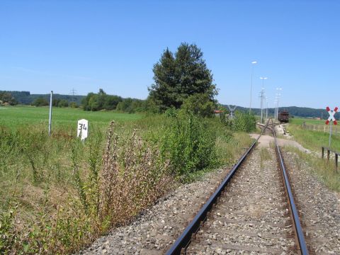 Zufahrt zur Papierfabrik