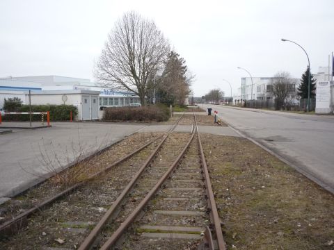 Abzweig zur Verladeanlage