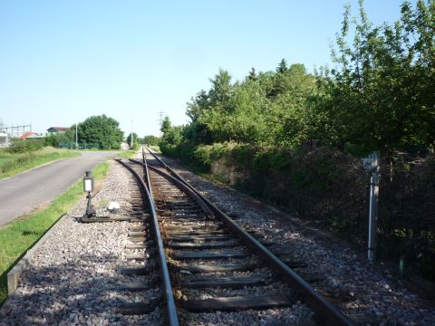 Abzweig zum Umspannwerk