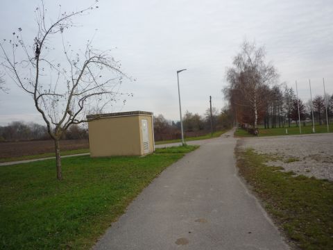 Abzweig zum Kieswerk Vogel