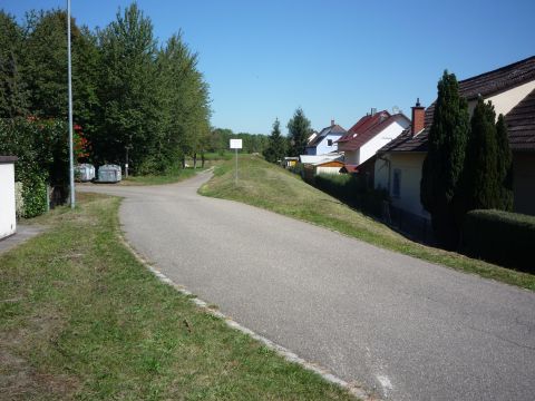 Bahnbergang ber die Eisenbahnstrae
