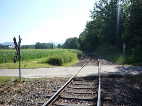 Bahn�bergang der Neubaustrecke