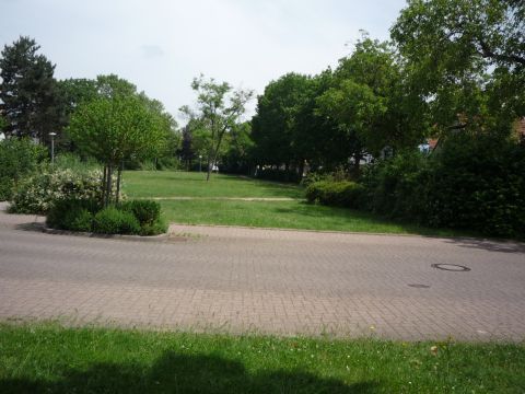 Bahn�bergang �ber den Mittelweg