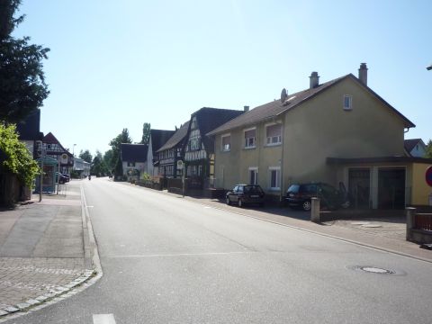 Haltepunkt Scherzheim Ort