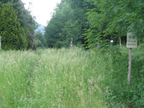 Bahn�bergang bei Herzberg