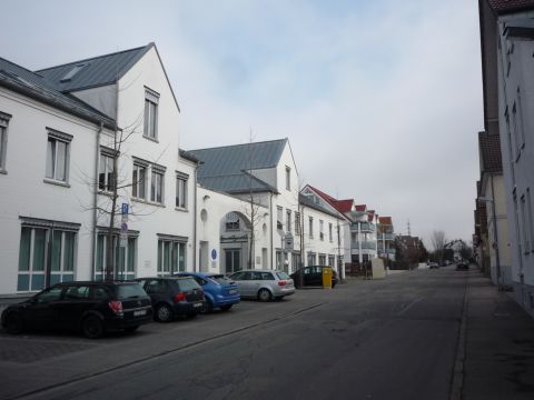 Zufahrt zum Stra�enbahndepot Nellingen