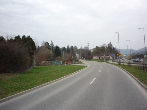 Ausfahrt aus Reutlingen S�d