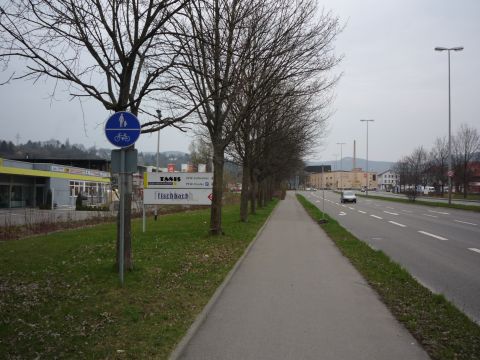 Zufahrt nach Reutlingen S�d