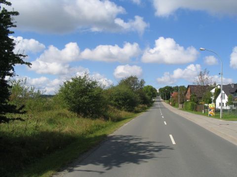 Zufahrt zu den Schachtanlagen