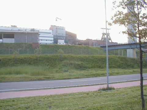 Br�cke der Grubenanschlussbahn des Werke Unterbreizbach