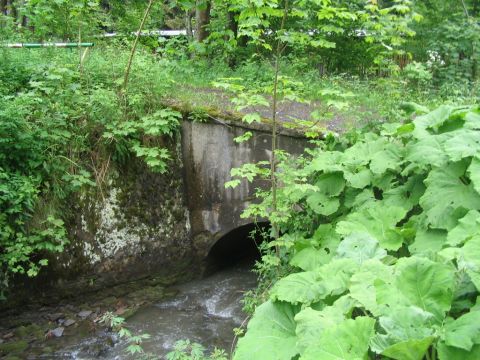 Br�cke �ber die Sperrlutter