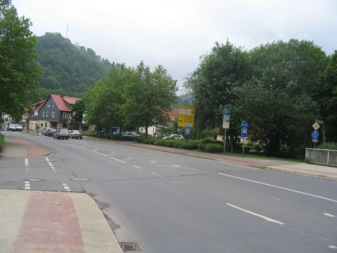 Bahn�bergang in Bad Lauterberg