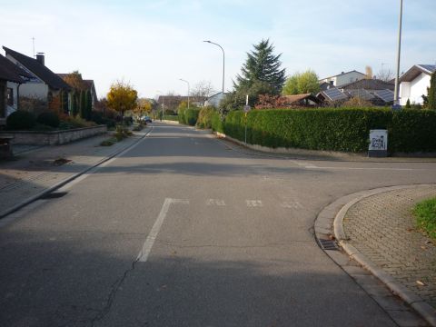 Zwischen Rohrbach-Steinweiler und Billigheim-M�hlhofen