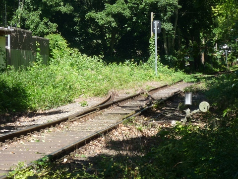 Abzweig zum Flugzeugwerk