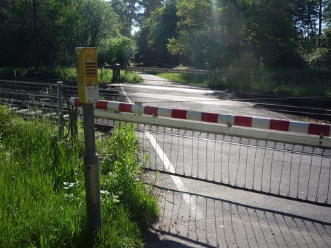 Bahn�bergang