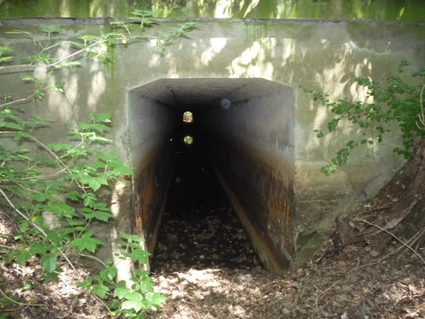 Durchlass des Silzgrabens