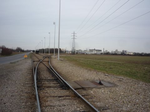 Einfahrt in den Rangierbahnhof