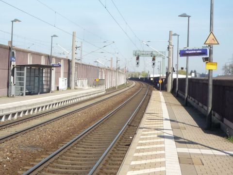 Beim Haltepunkt Baden-Baden Haueneberstein