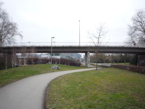 Br�cke der Dreyspringstra�e