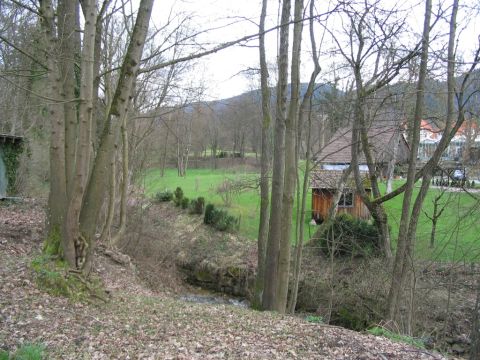 ehemalige Br�cke �ber den Klemmbach