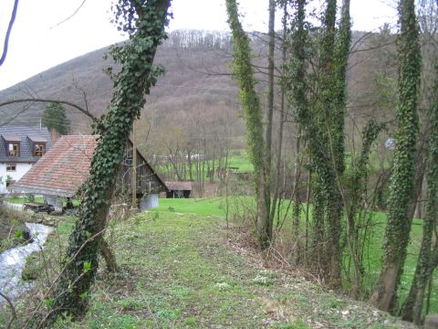 ehemalige Br�cke �ber den Klemmbach