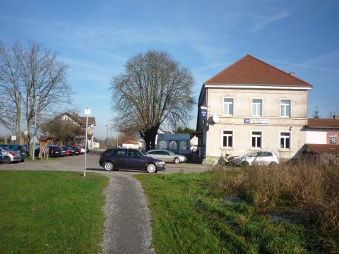 Einfahrt Bahnhof Orschweier