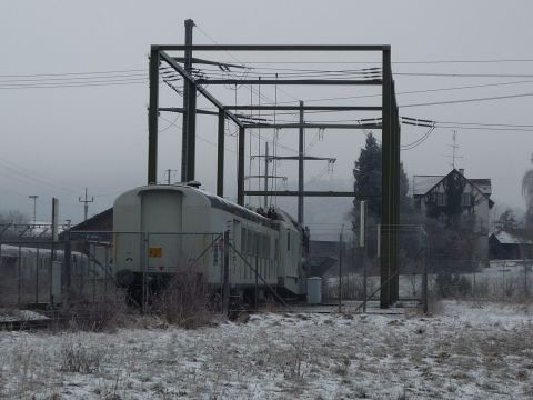Zufahrt zum fahrbaren Unterwerk