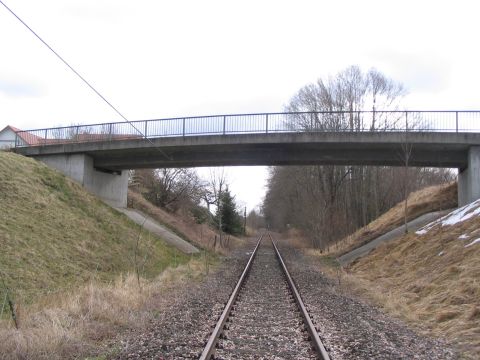 Stra�en�berf�hrung vor Altshausen