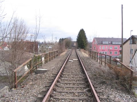 Stra�enbr�cke vor Altshausen