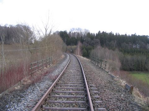 Durchlass der Stra�e von Kreenried nach Eichstegen
