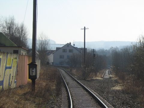 Abzweig zum G�terbahnhof Baienfurt