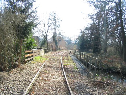 Br�cke �ber einen Seitenkanal der Wolfegger Ach