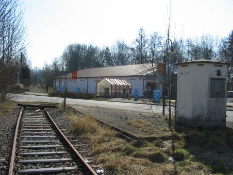 Bahn�bergang in Baienfurt