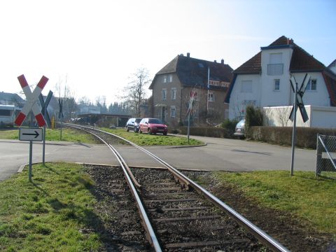 Bahn�berg�nge in Niederbiegen