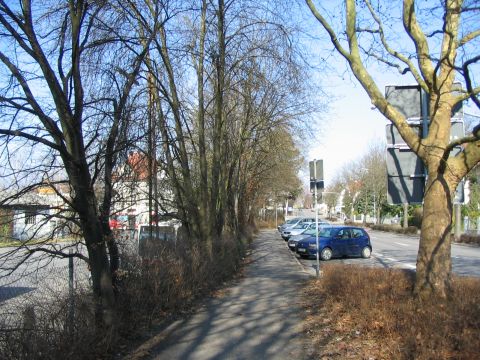 Zufahrt zum G�terbahnhof