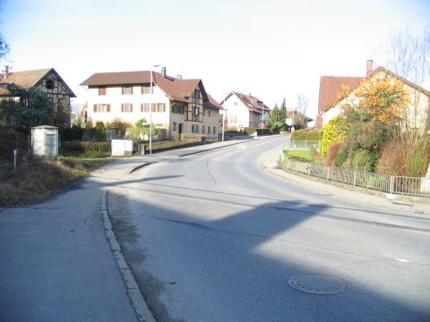 Bahn�bergang in Bechlingen