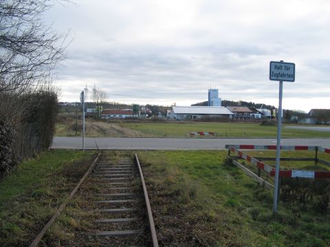 Bahn�bergang in Meckenbeuren