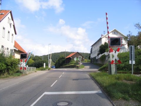 Bahn�bergang M�gerkingen